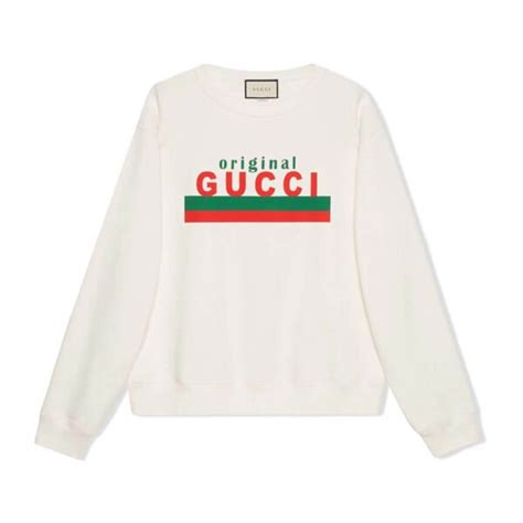 poleras gucci hombre peru|Gucci Original Print Crew Sweat .